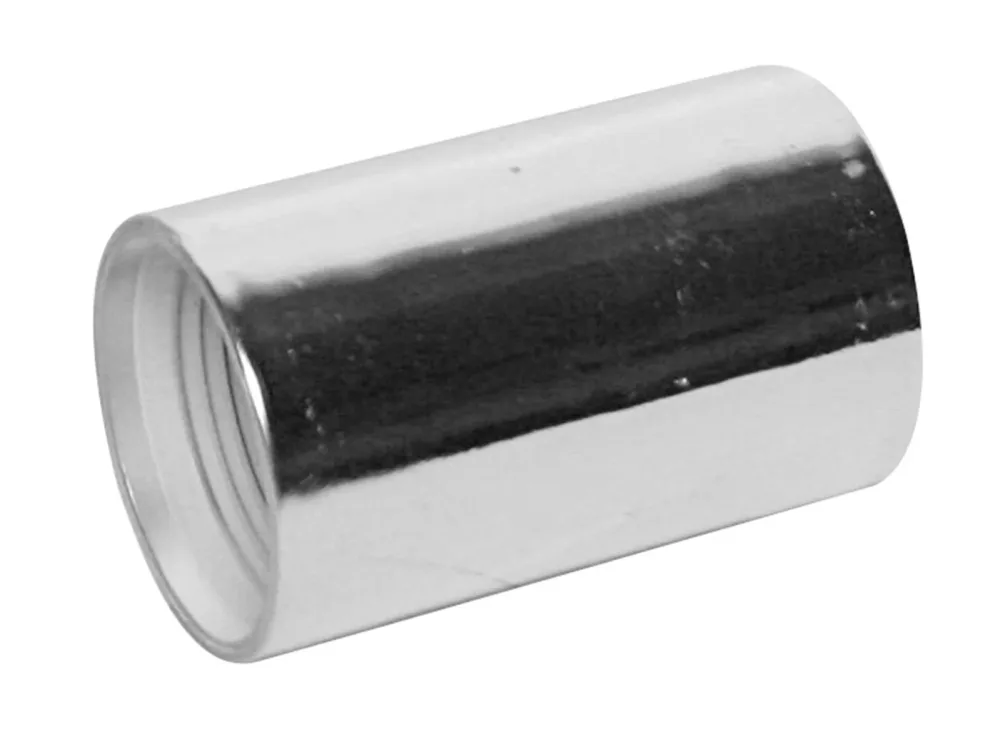 Faluplast 2910383 Skarvmuff 2-muff, förkromad 32 mm - Bild 2