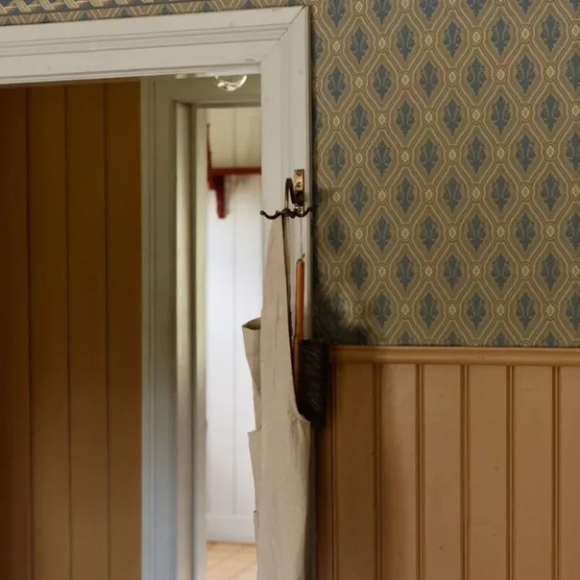 Duro Eugen bård 543-04 Bård Gammalsvenska Papper Blå