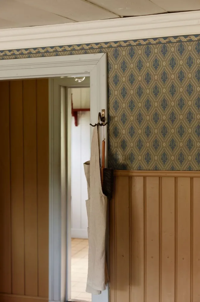 Duro Eugen bård 543-04 Bård Gammalsvenska Papper Blå
