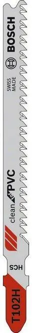 Bosch Clean for PVC Sticksågsblad 3-pack 132mm