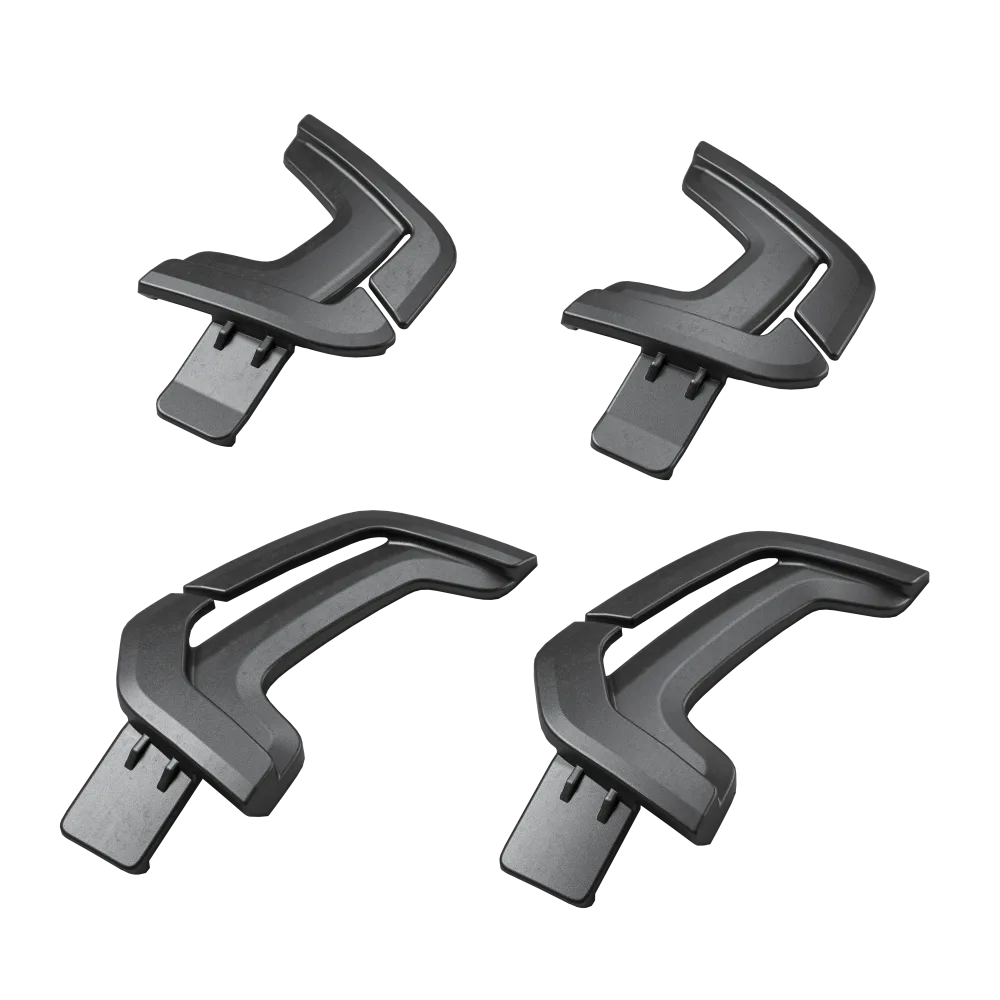 Hellberg Sector 11753-001 Remklämmor till Sector skyddshjälm, 4-pack