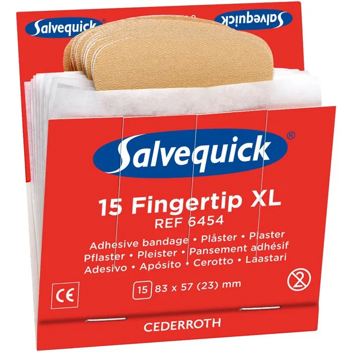 Salvequick 6454 Fingertoppsplåster 6x15st