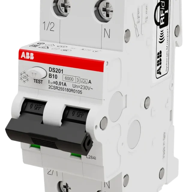 ABB 2CSR255180R3164 Personskyddsautomat 6kA, C-karakteristik, typ A DS201 C16 A300
