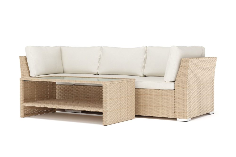 Wisconsin utomhus rak 3-sits soffa