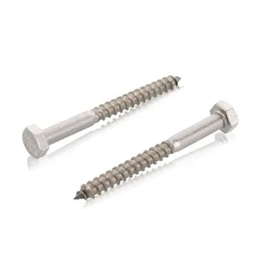 Schäfer & Peters 057141050 Sexkantsträskruv 10 mm, T6S A4, DIN 571 10 x 50 mm, 100-pack - Bild 2