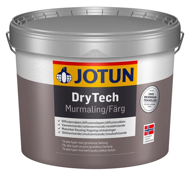 Jotun DryTech Murfärg 9 L Valfri Kulör
