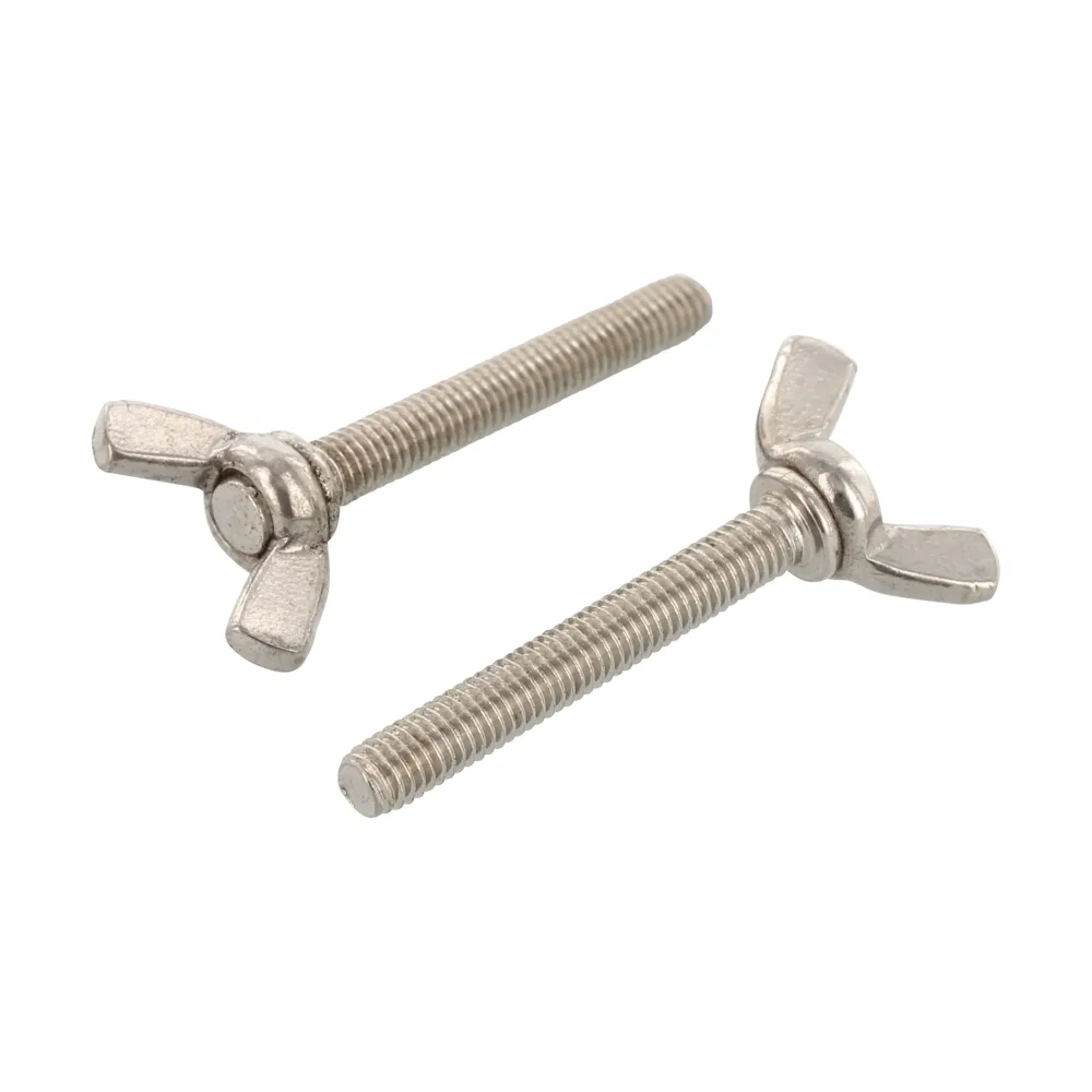Schäfer & Peters 031645 10 Vingskruv Ø5 mm, A4 syrafast, 50-pack Ø5 x 10 mm
