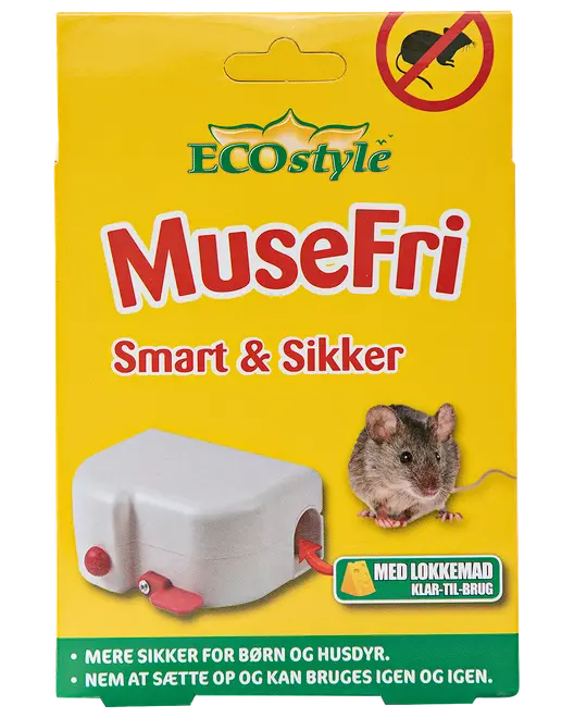 ECOstyle MouseFree Musfälla Smart & Säker