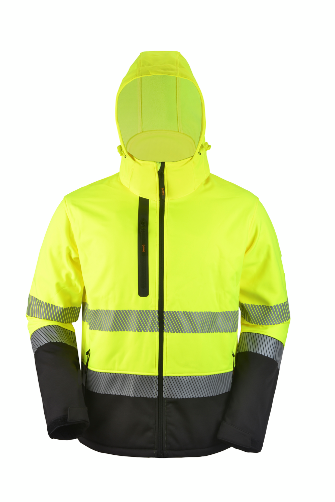 SOFTSHELL JACKA HI-VIS GUL 3XL