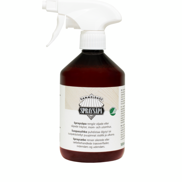 SPRAYSÅPA GAMMELDAGS OFÄRGAD, 0,5L