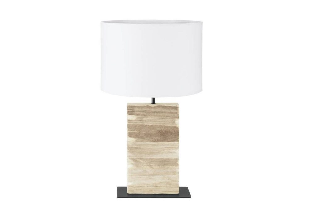 Bordslampa Eglo Contessore Rak Vit/trä