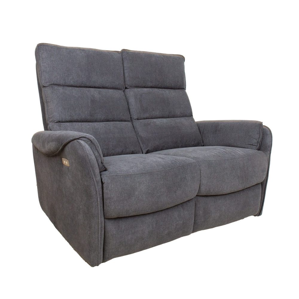 Reclinersoffa Dalsor 2-sits med elektrisk mekanism