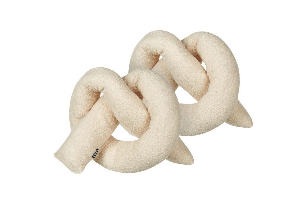 Prydnadskuddar Gladiolus set om 2 Beige