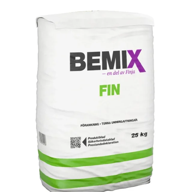 Bemix Fin Expanderbetong 25 kg. expanderande