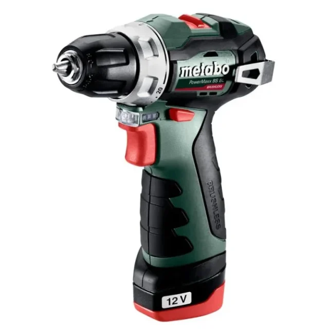 Metabo BS 12 V BL Borrskruvdragare med batteri och laddare