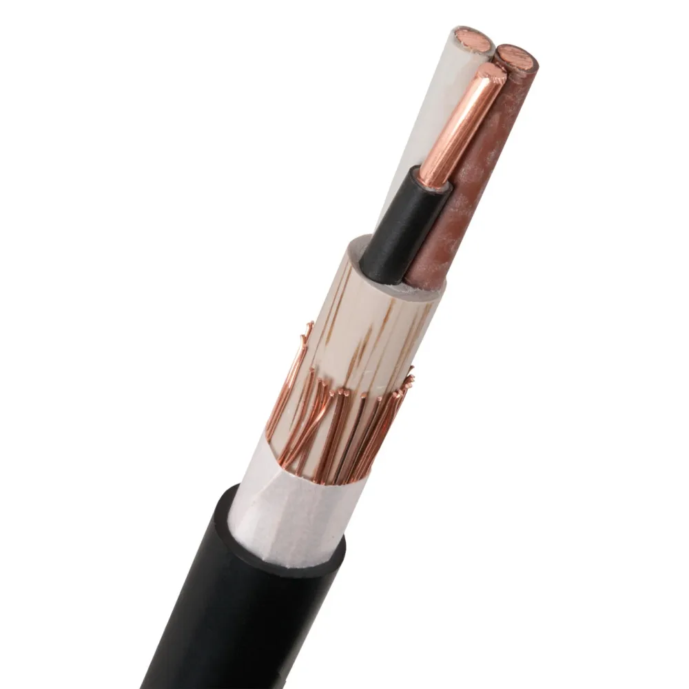 Nexans 15123498-201-00 Jordkabel EXQJ, 1kV 4x10/10mm², svart, 1 m