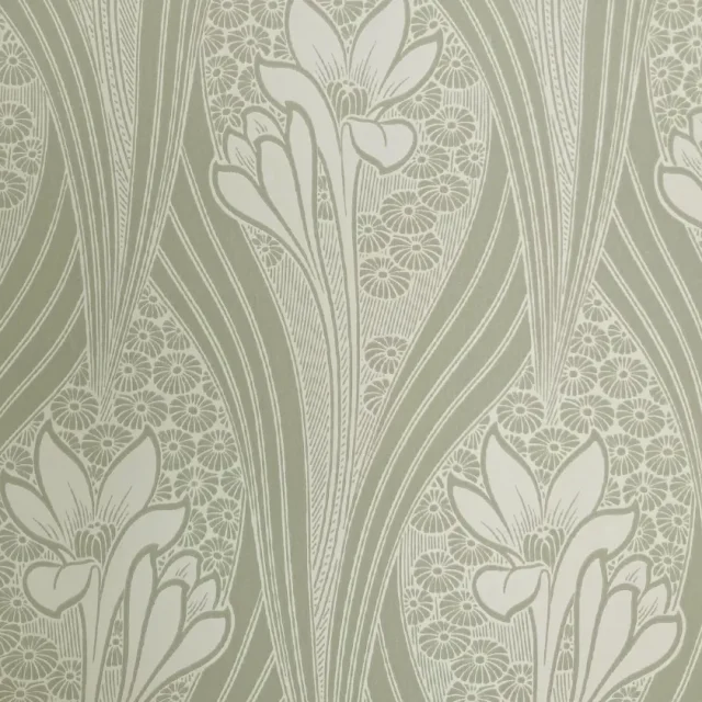 Decor Maison Modern Classics II 351-55 Tapet Lilja Grön
