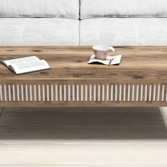 Millay Soffbord 105 cm med Förvaring Hylla