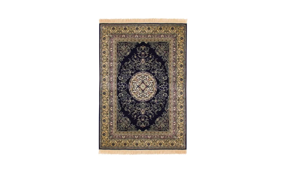 CASABLANCA Medallion 200x300 Marinblå