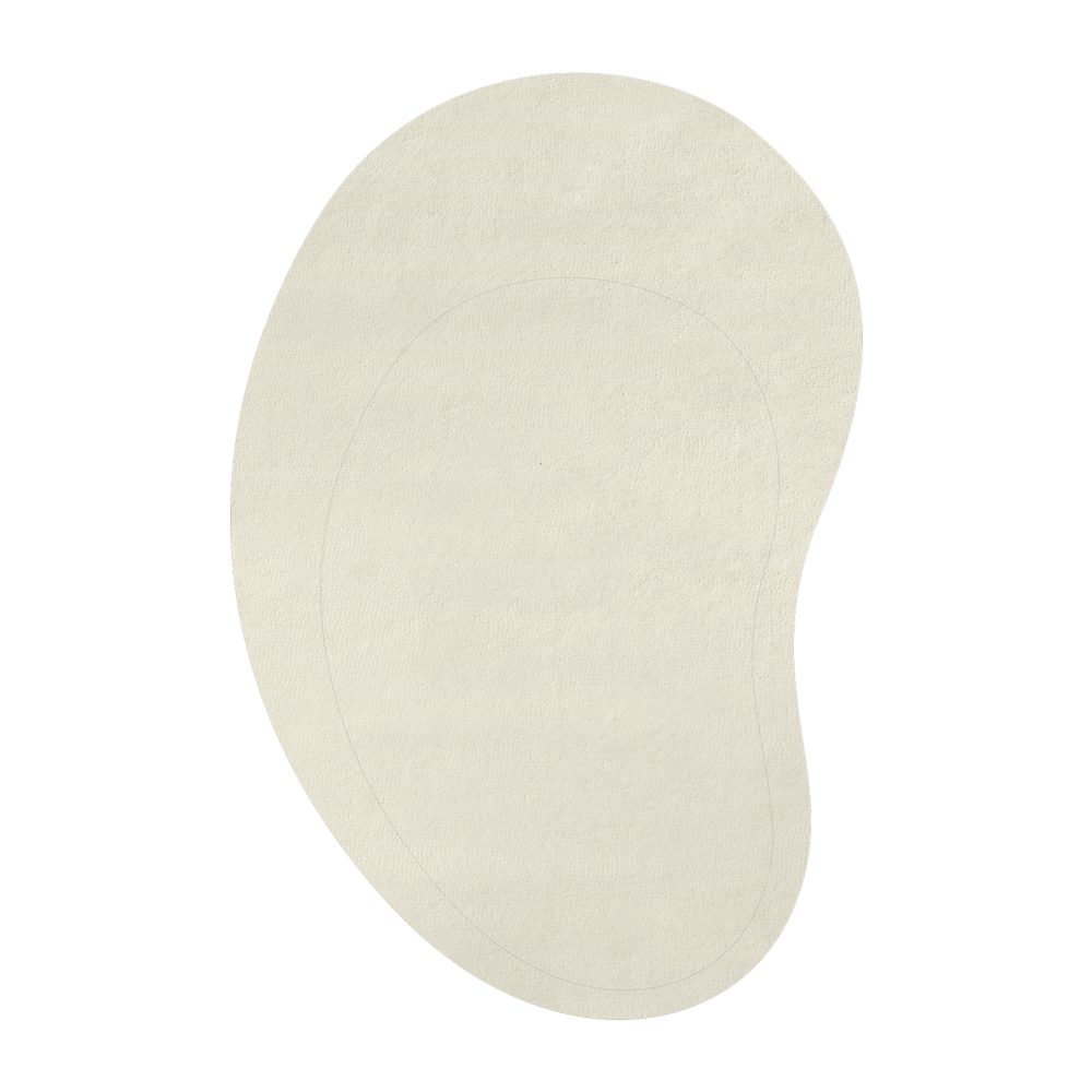 Residue ullmatta 265x400 cm, Bone White