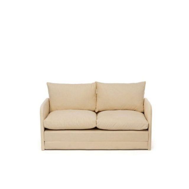 2-sits bäddsoffa Rubby (128 x 70 x 66 cm) Grädde