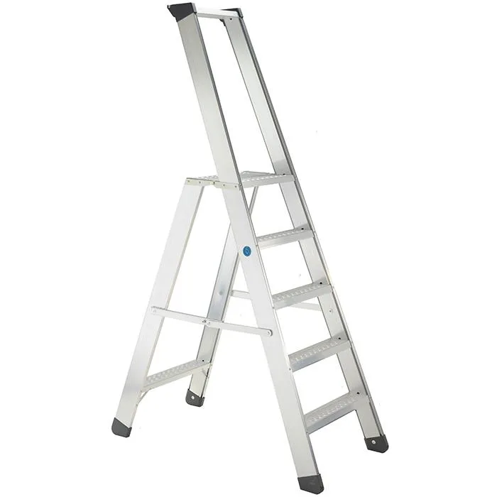 Zarges RC Säkerhetsbock smal, 5 steg