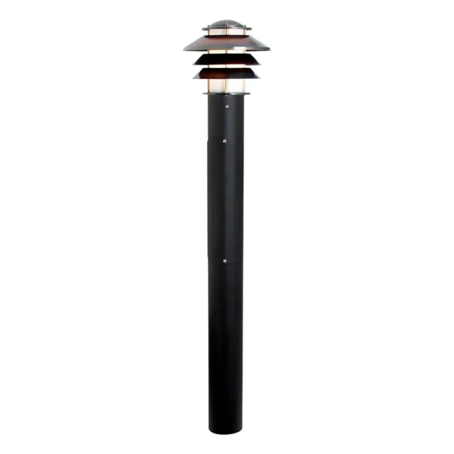 Westal Alefors Pollare 1250 mm, 27, med fotplatta Svart