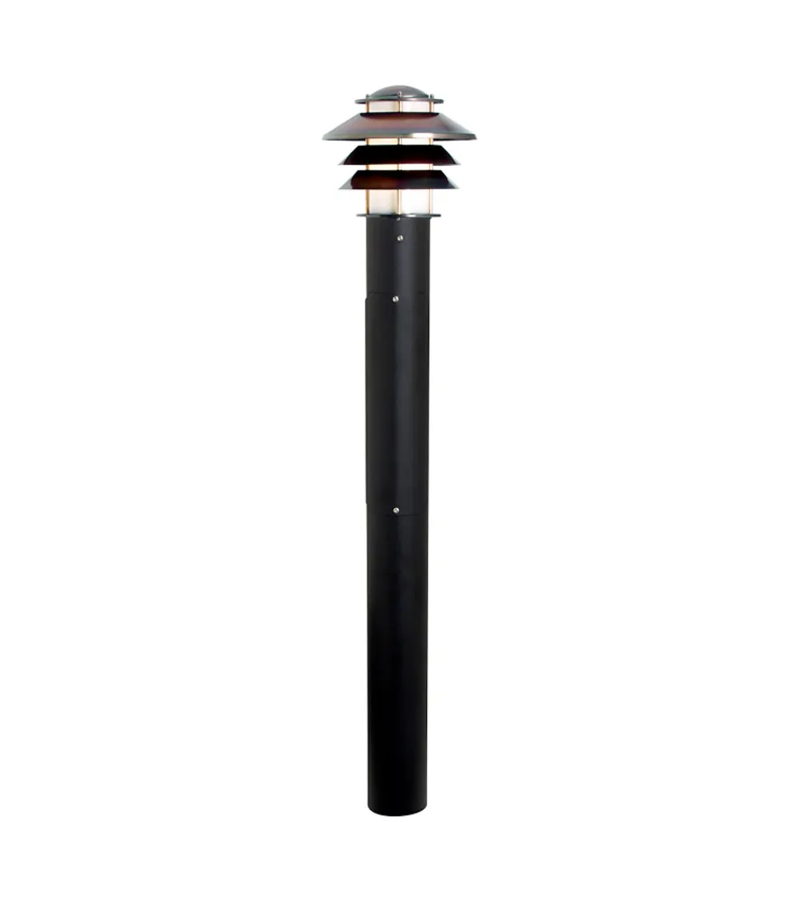 Westal Alefors Pollare 1250 mm, 27, med fotplatta Svart