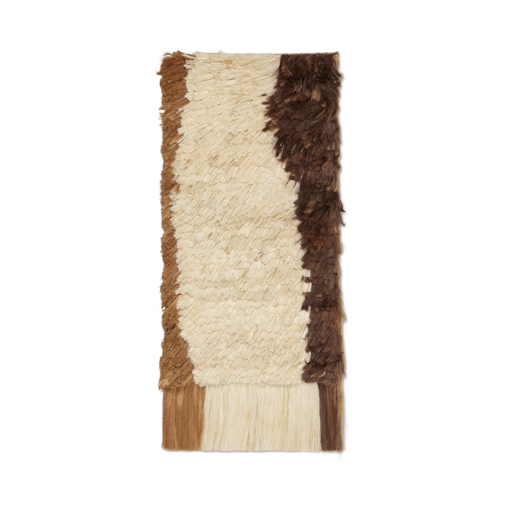 Edge Wall Rug väggbonad 50x110 cm, Off-white-Coffee