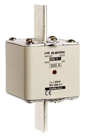 Ifö Electric Eco gG Knivsäkring 690V, strl 3 500A
