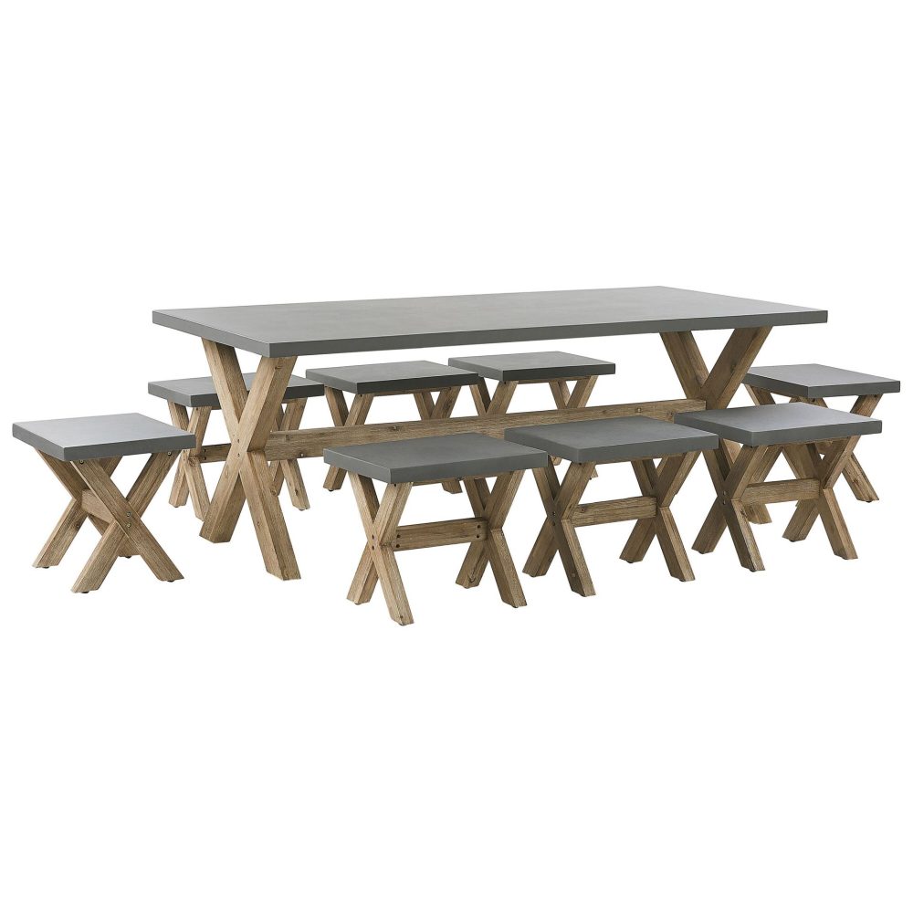 Matgrupp med pallar 8-sits Olbia