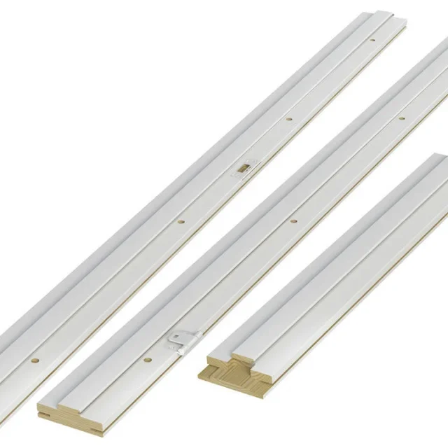 Swedoor Flex+Karm Dörrkarm för pardörr, utan tröskel, vit (S 0502-Y) 1186x2089 mm