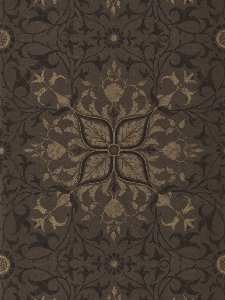 Morris & Co - Pure Net Ceiling Charcoal Morris Pure Wallpapers