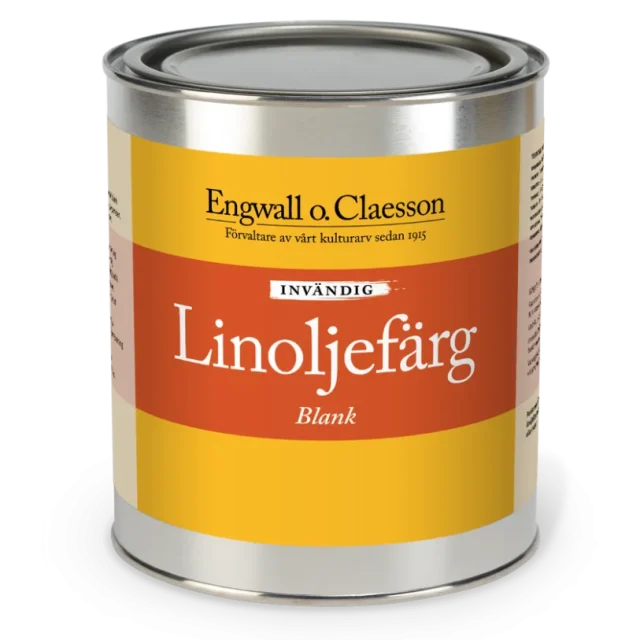 Linoljefärg invändig blank 3 L Valfri kulör
