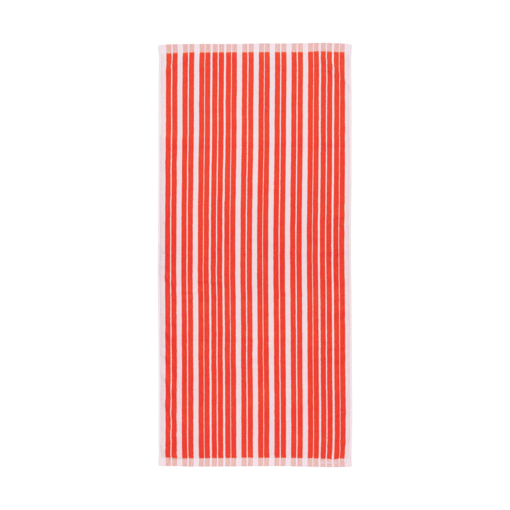 Raide badhandduk 70x150 cm, Red-light pink
