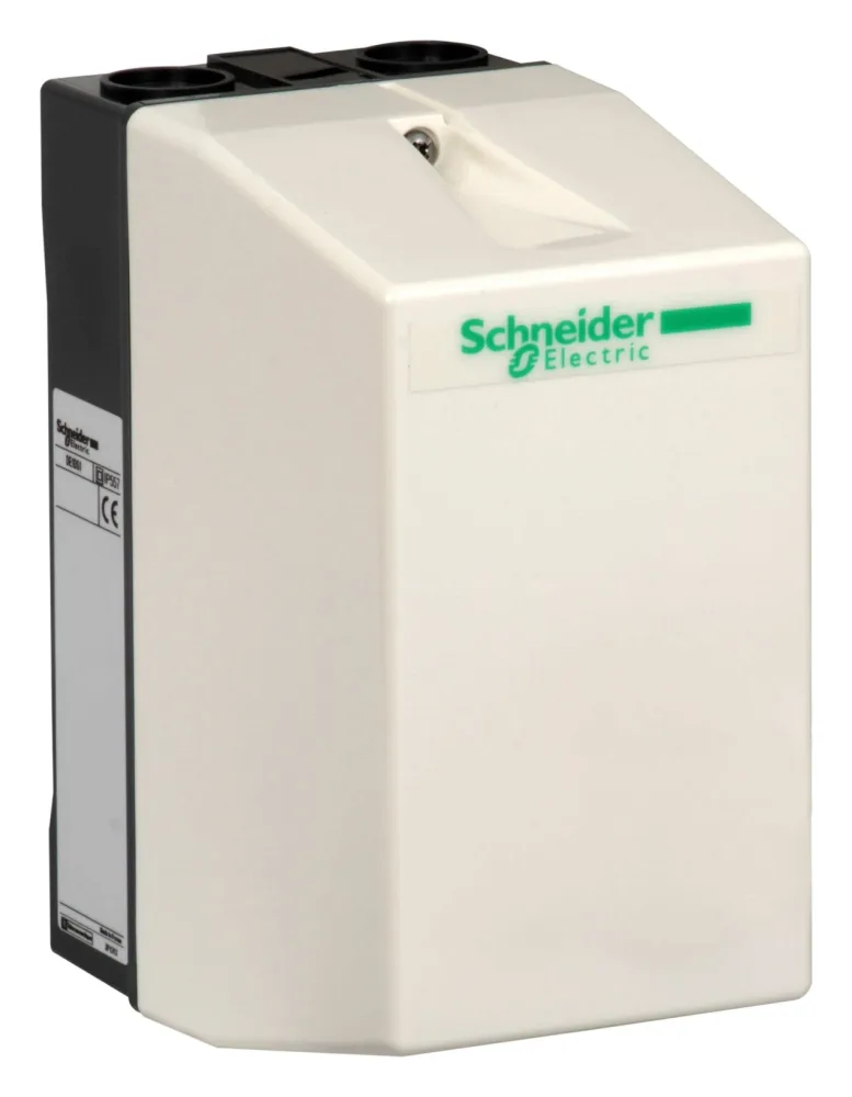 Schneider Electric DE1DS1A05 Plastkapsling för kontaktor LC1D09-D12 Med återställningsknapp