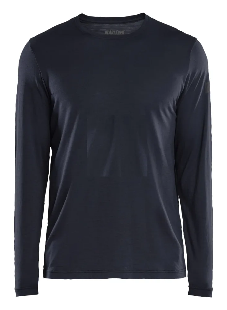 Blåkläder 3538-1743 Långärmad T-shirt merinoull XS