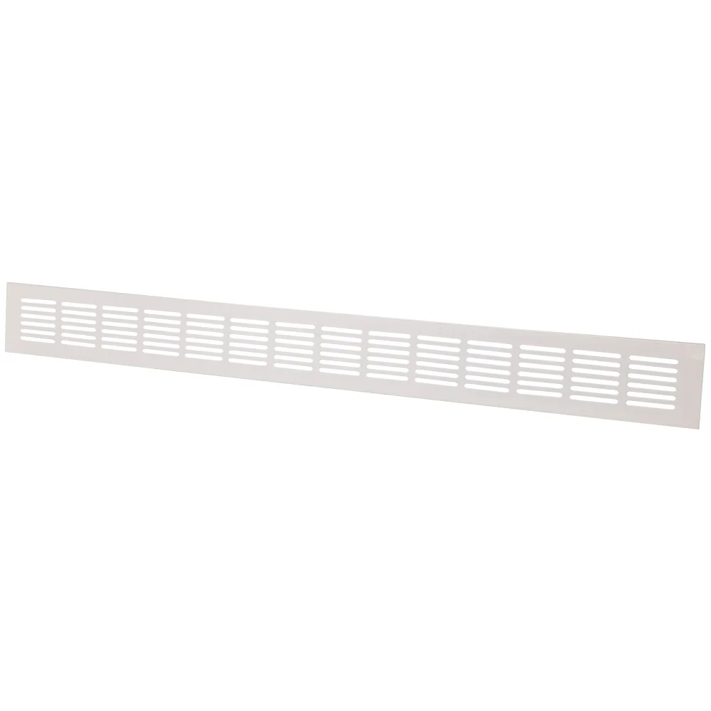 Flexit 117139 Överströmningsgaller 600 x 60 mm Vit