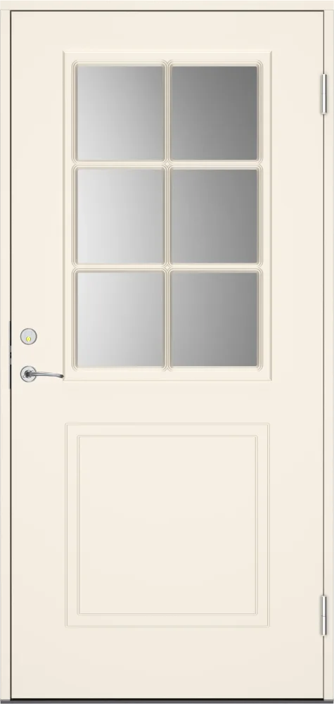 Swedoor C8011 Ytterdörr vit (S 0502-Y) 888x2080 mm
