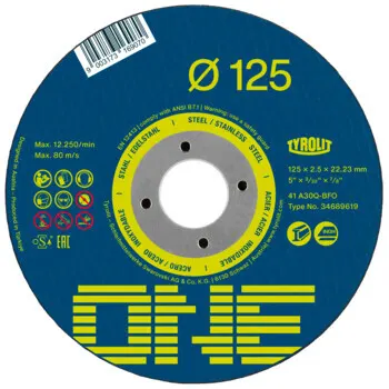 Tyrolit ONE Kapskiva rak, 2IN1 230x3 mm