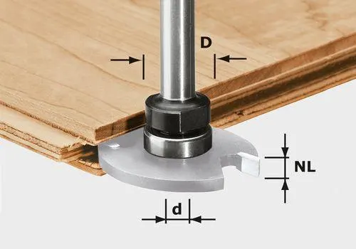 Festool S8 1,5-5 KL16 Frässpindel