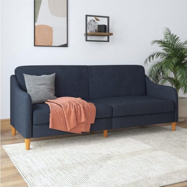 Jasper 2-sits Bäddsoffa Marinblå