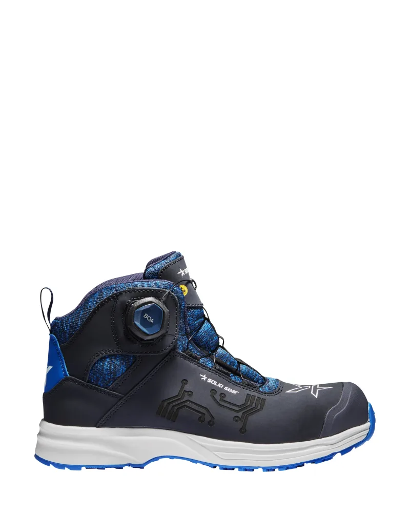 Solid Gear Nautilus Skyddskänga blå, S3, BOA, glasfiberhätta 40