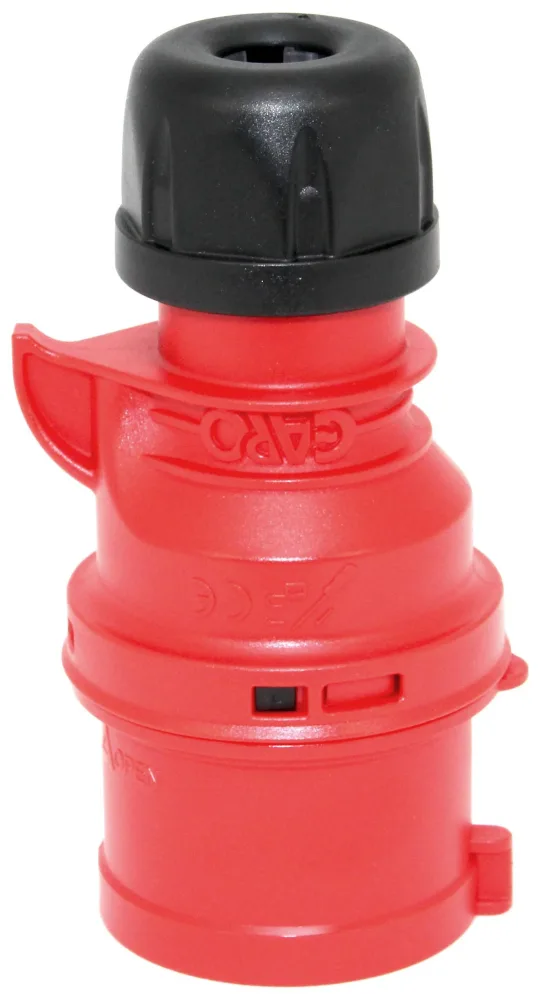 Garo P 432-3 S Stickpropp IP44, 5-polig, 32A Röd, 3 h - Bild 2