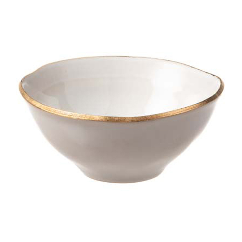 Heirol x Nosse Edge skål Ø12 cm, Gold