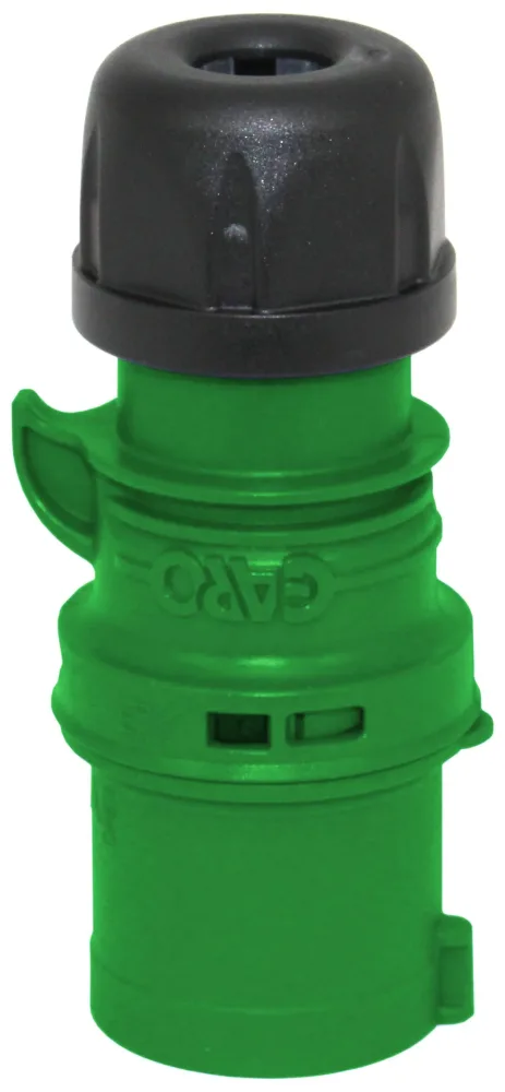 Garo P 232-2 S Stickpropp IP44, 3-polig, 32A Grön, 2 h