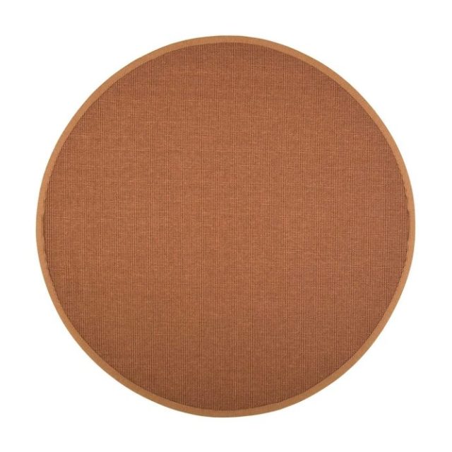 Esmeralda Matta Rund 200 cm Koppar