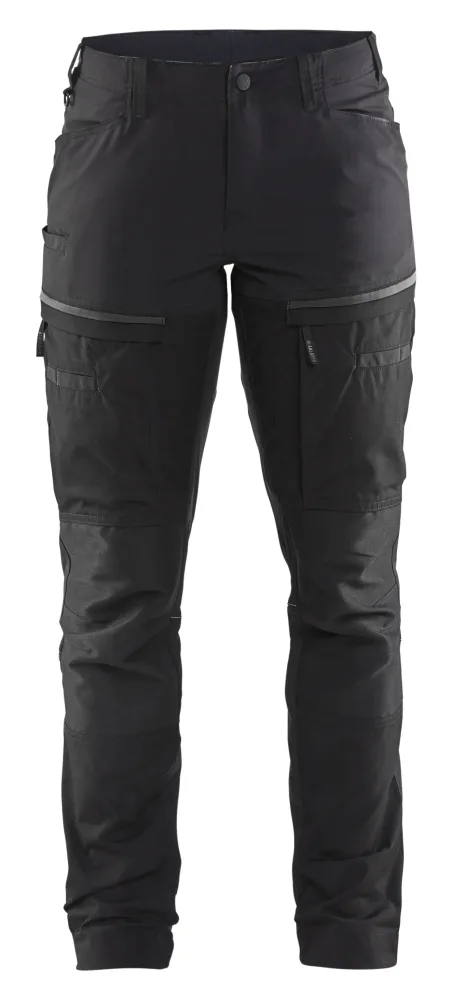 Blåkläder 716618459998C36 Arbetsbyxa svart/mörkgrå C36 - Bild 2