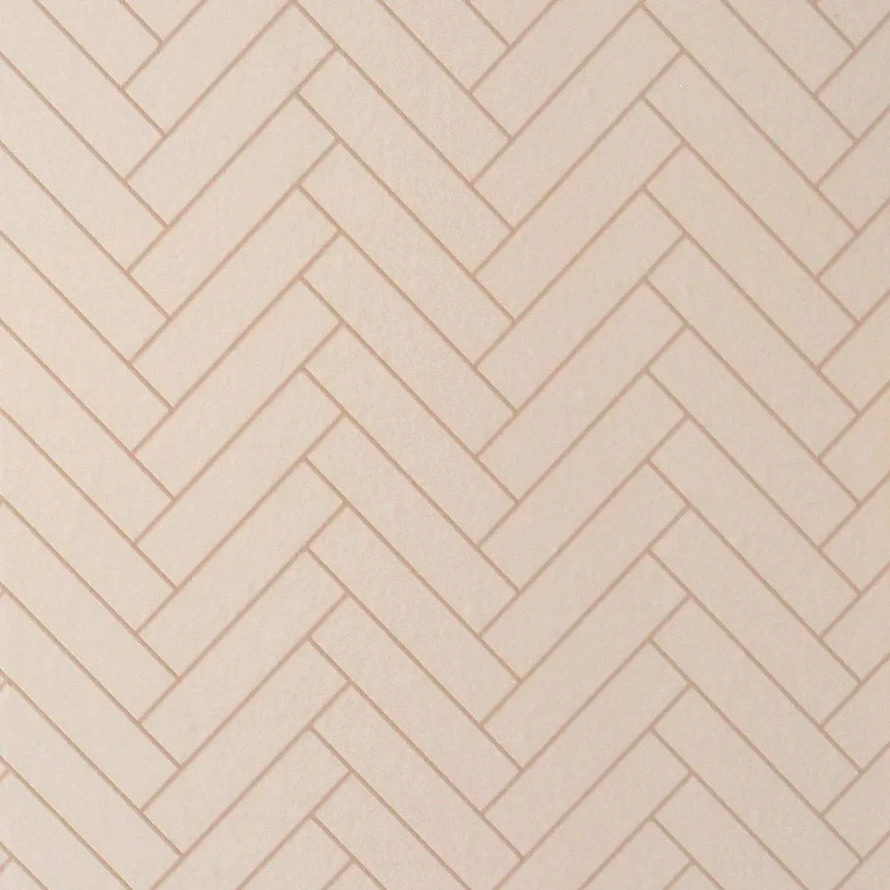 Poetry Herringbone 144-01 Beige Tapet | Stuvbutiken