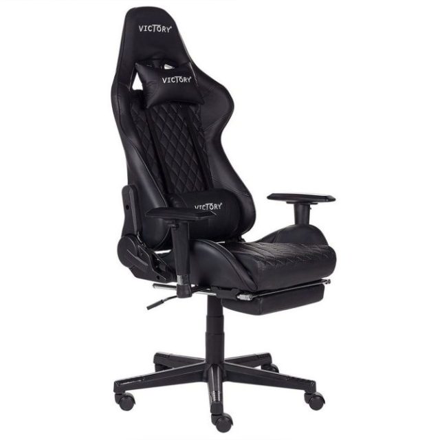 Gamingstol Victory Svart/Vit